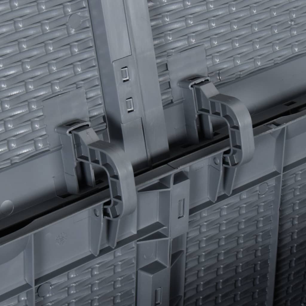 Garden Storage Box Pp Rattan