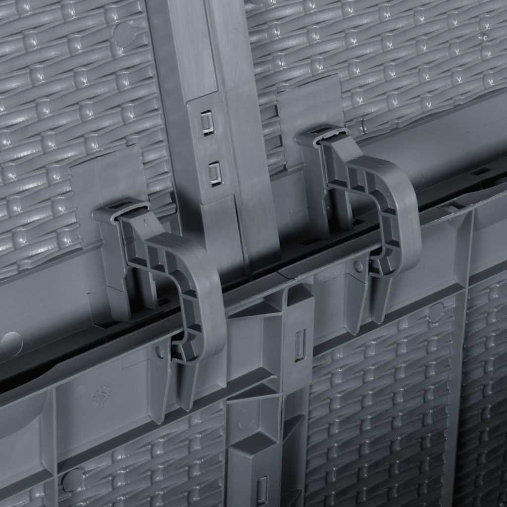 Garden Storage Box Pp Rattan