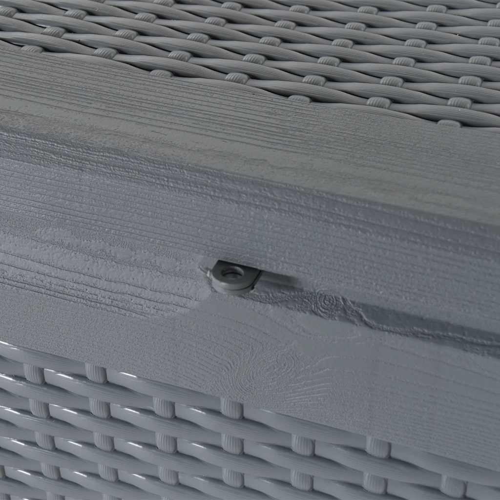 Garden Storage Box Pp Rattan