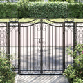 Garden Gate Black Wrought Iron