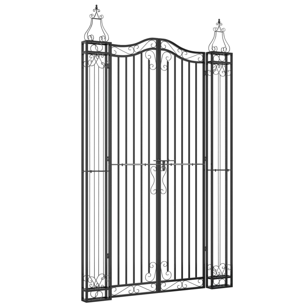 Garden Gate Black Wrought Iron
