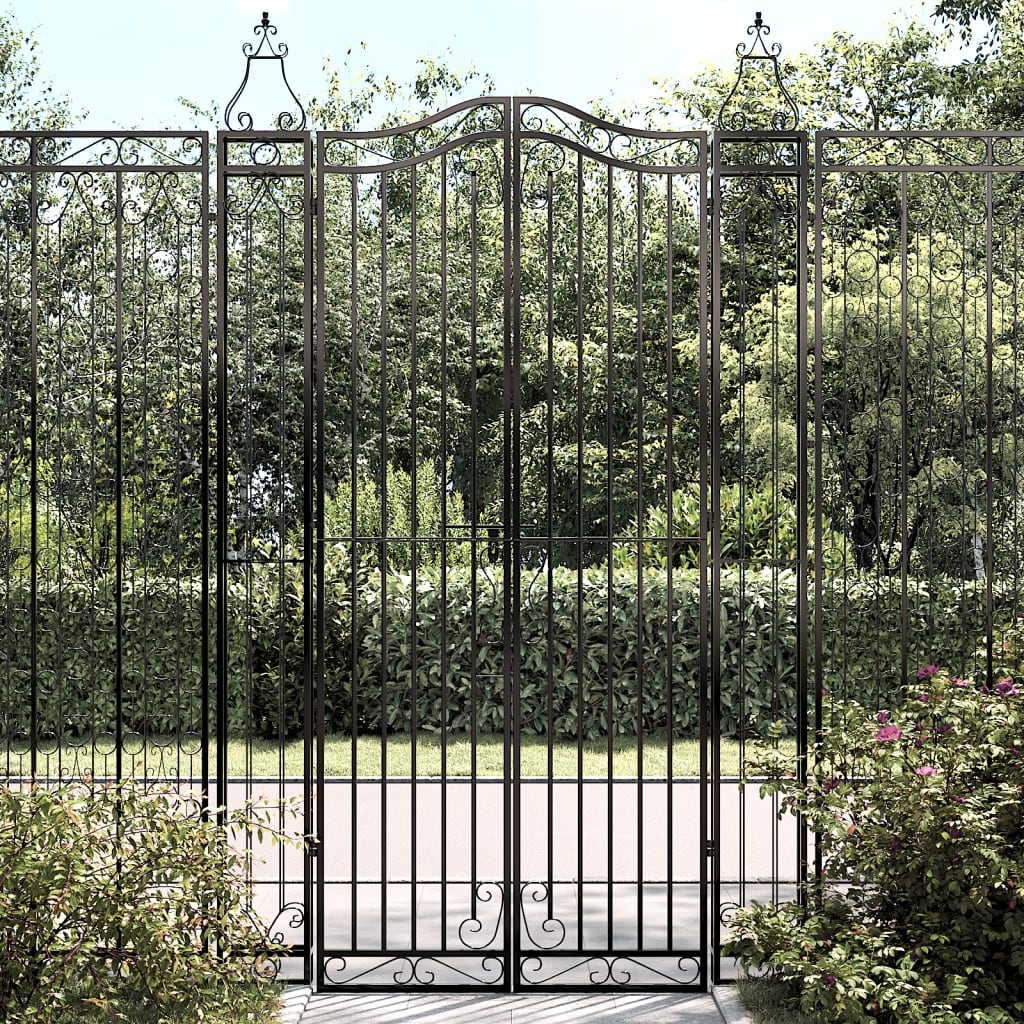 Garden Gate Black Wrought Iron