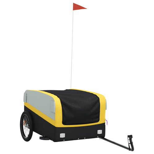 Bike Trailer Black And 45 Kg Iron
