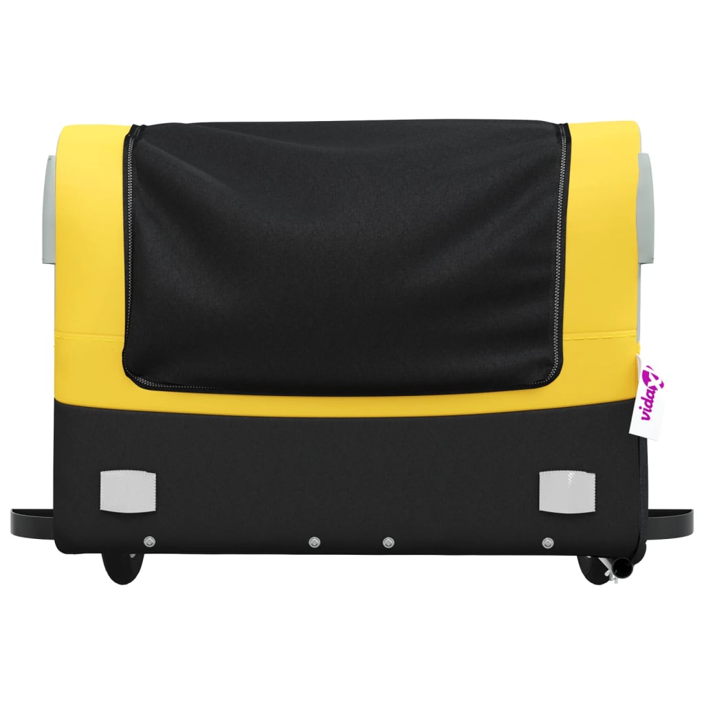 Bike Trailer Black And 45 Kg Iron