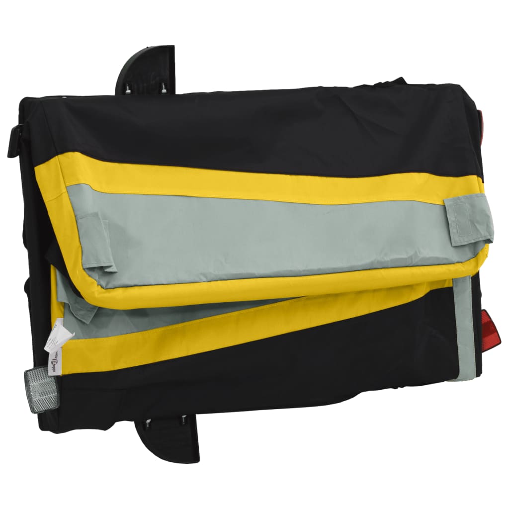 Bike Trailer Black And 45 Kg Iron