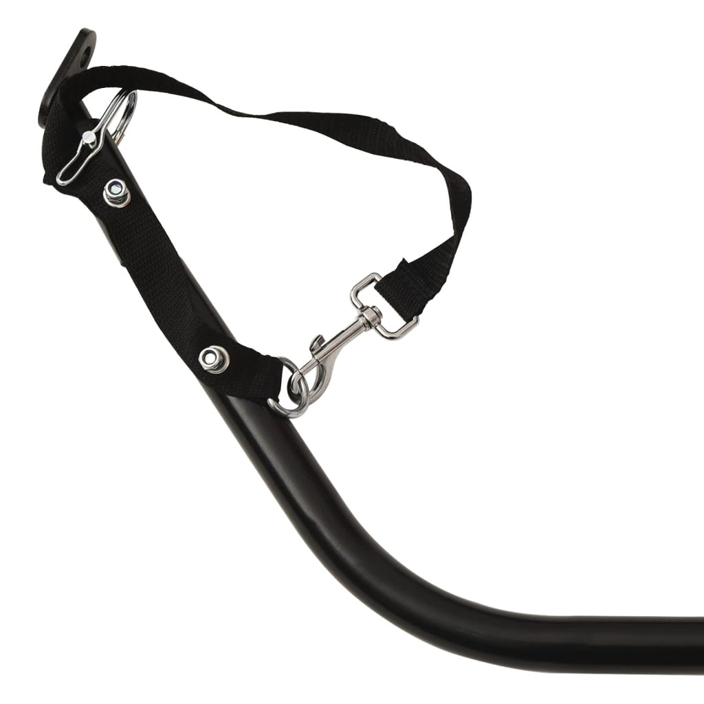Bike Trailer Black And 45 Kg Iron