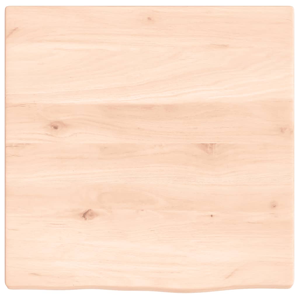 Worktops Live Edge Solid Oak Countertop Vanity Table Top 60X50Cm Rustic Wood Lig