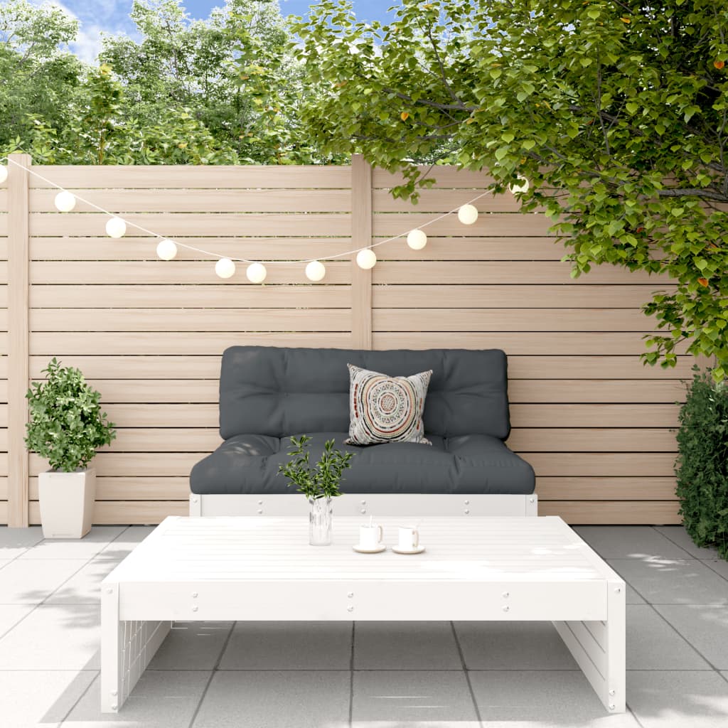2 Piece Garden Lounge Set Solid Wood Douglas