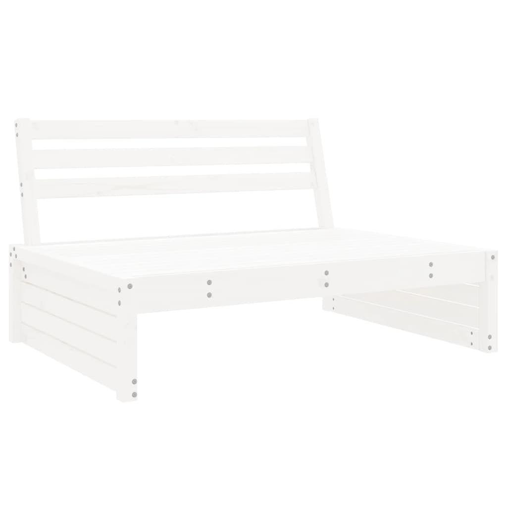 6 Piece Garden Lounge Set Solid Wood Pine