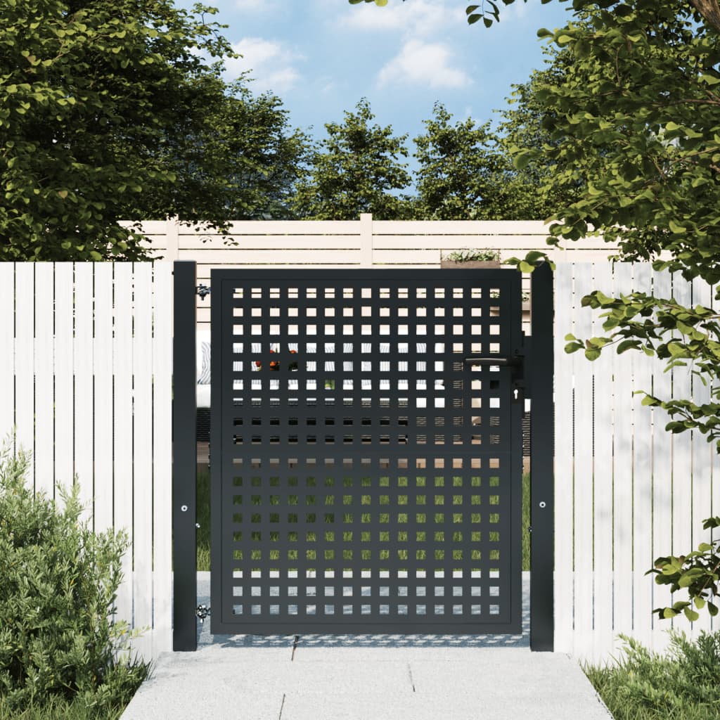 Garden Gate Anthracite Steel
