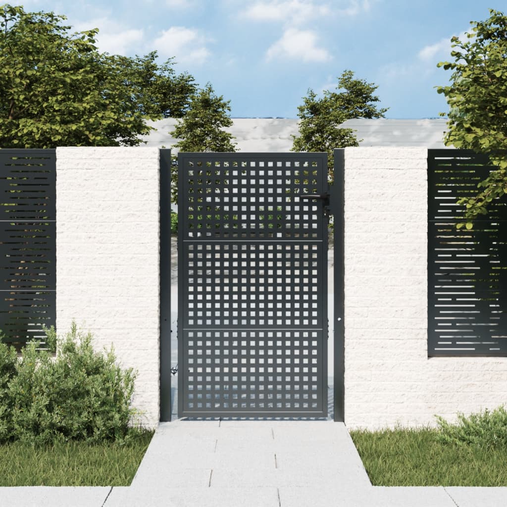 Garden Gate Anthracite Steel