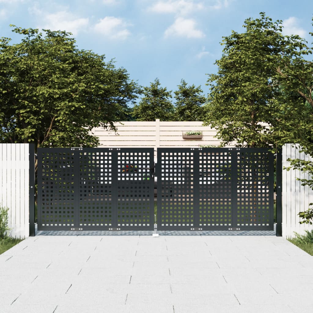 Garden Gate Anthracite Steel