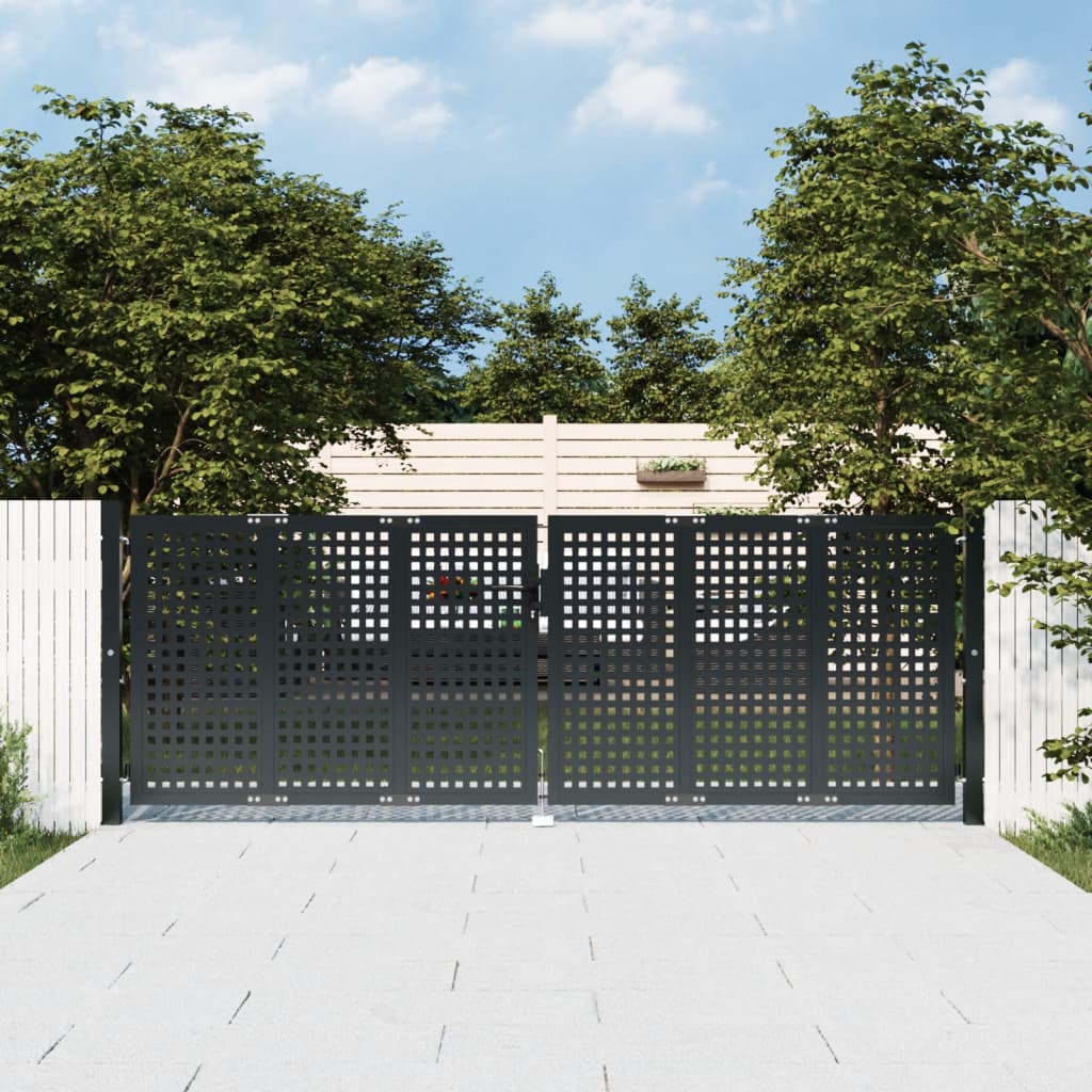 Garden Gate Anthracite Steel