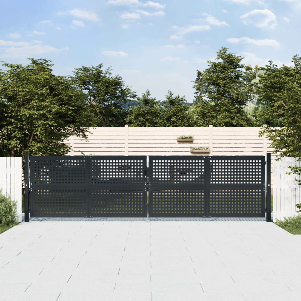 Garden Gate Anthracite Steel