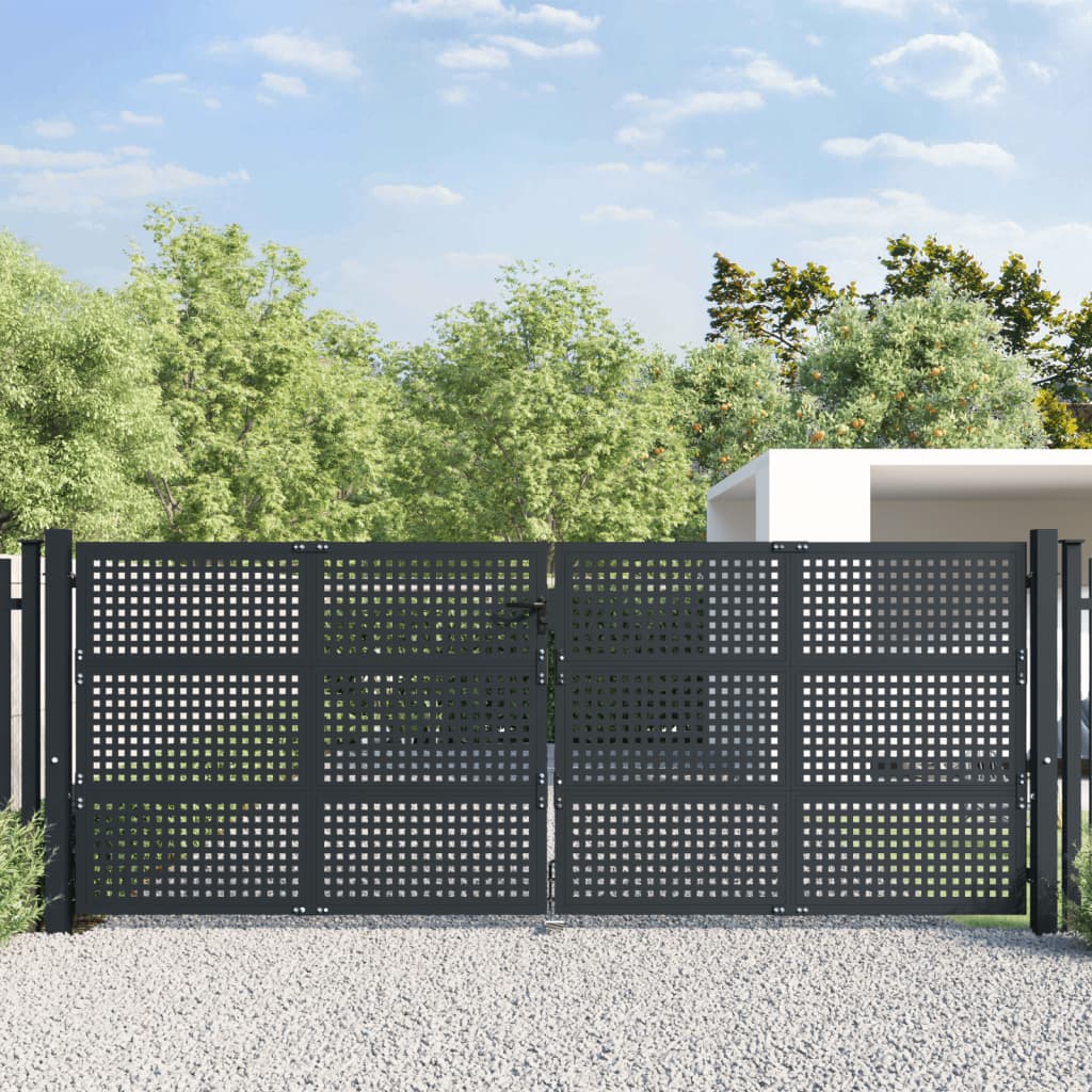 Garden Gate Anthracite Steel