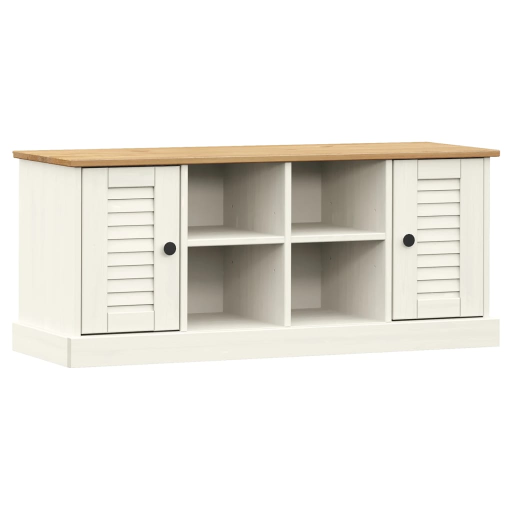 Shoe Bench Vigo 106X35X45 Cm Solid Wood Pine