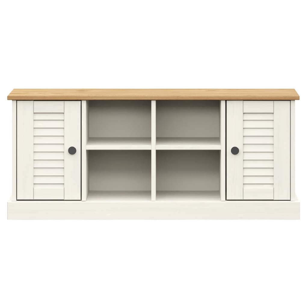 Shoe Bench Vigo 106X35X45 Cm Solid Wood Pine