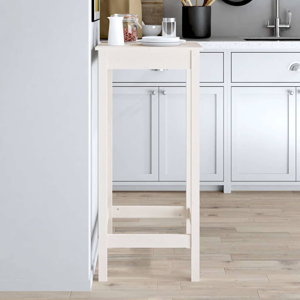 Bar Table 100X50X110 Cm Solid Wood Pine