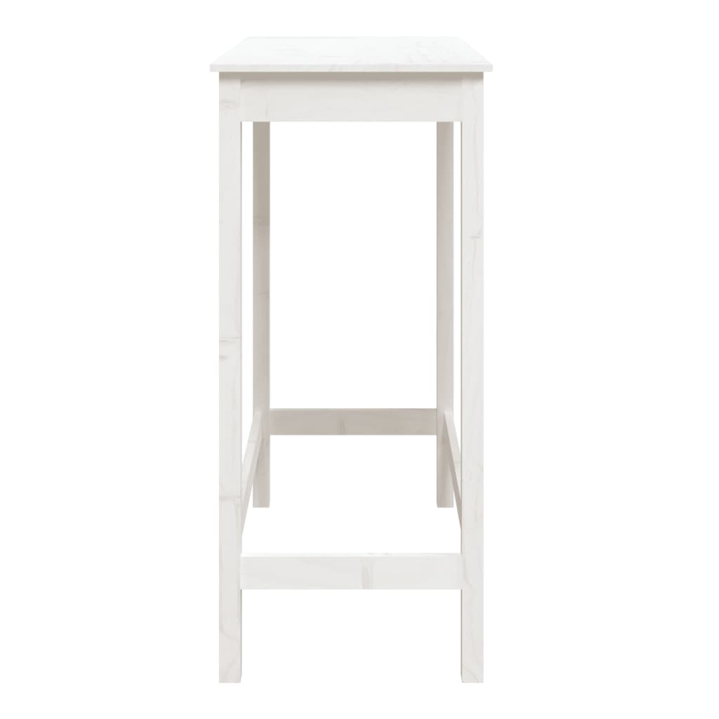 Bar Table 100X50X110 Cm Solid Wood Pine
