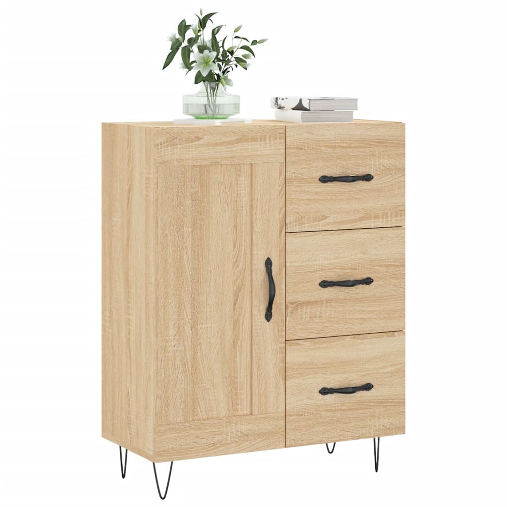 Sideboard 69.5X34X90 Cm Engineered Wood