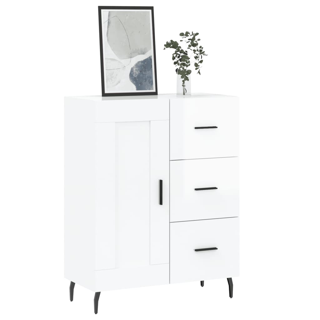 Sideboard 69.5X34X90 Cm Engineered Wood