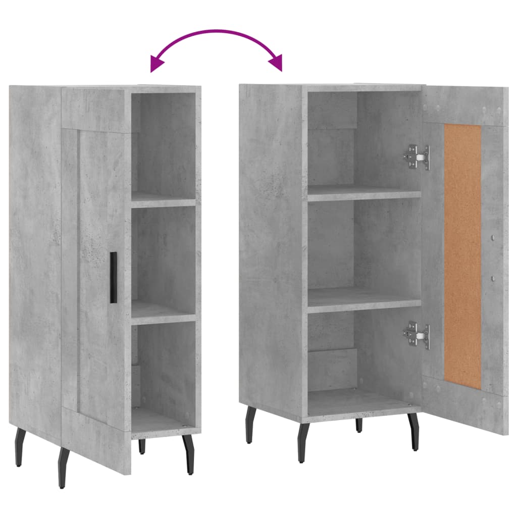 Sideboard 34.5X34X90 Cm Engineered Wood