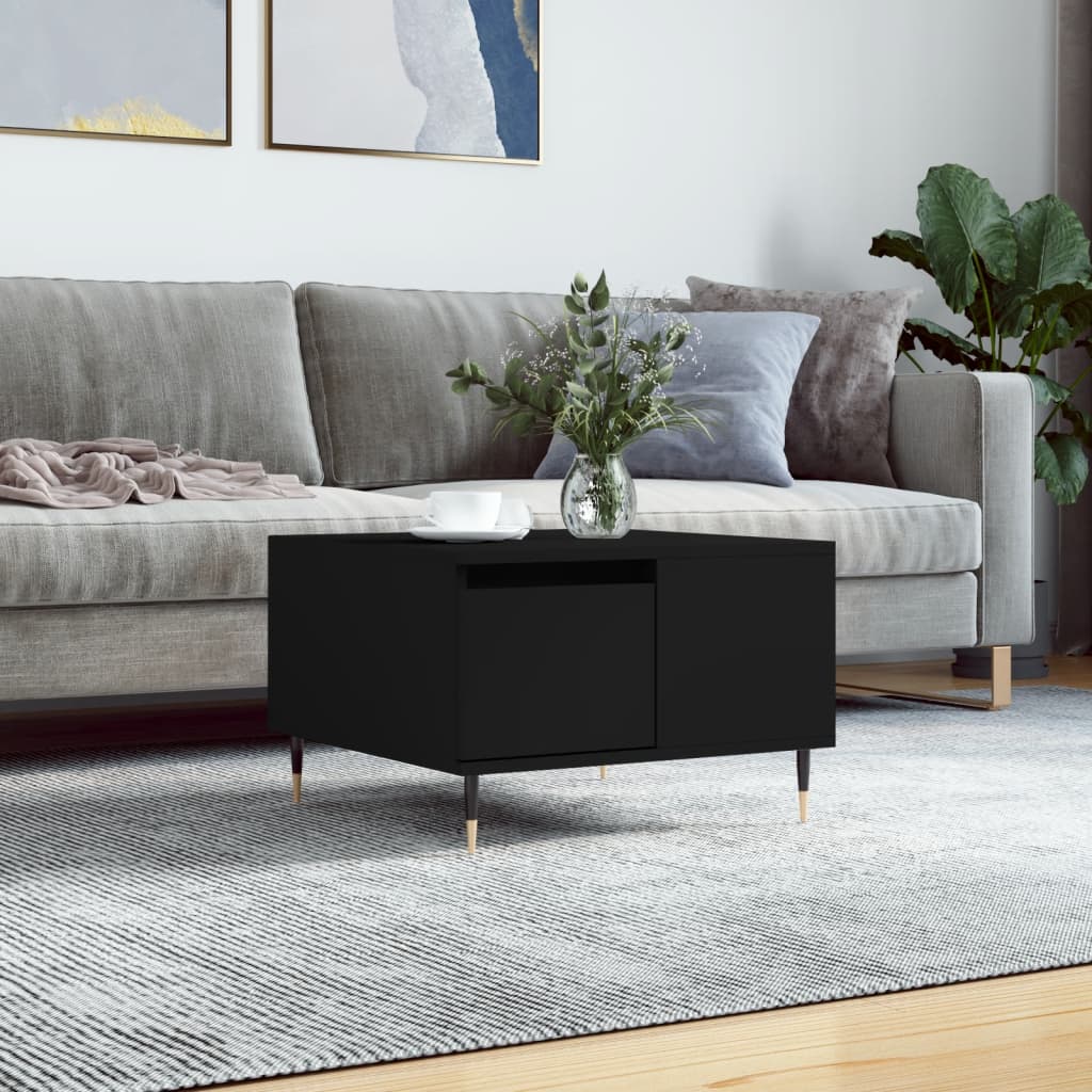 Coffee Table 55X55X36.5 Cm Engineered Wood