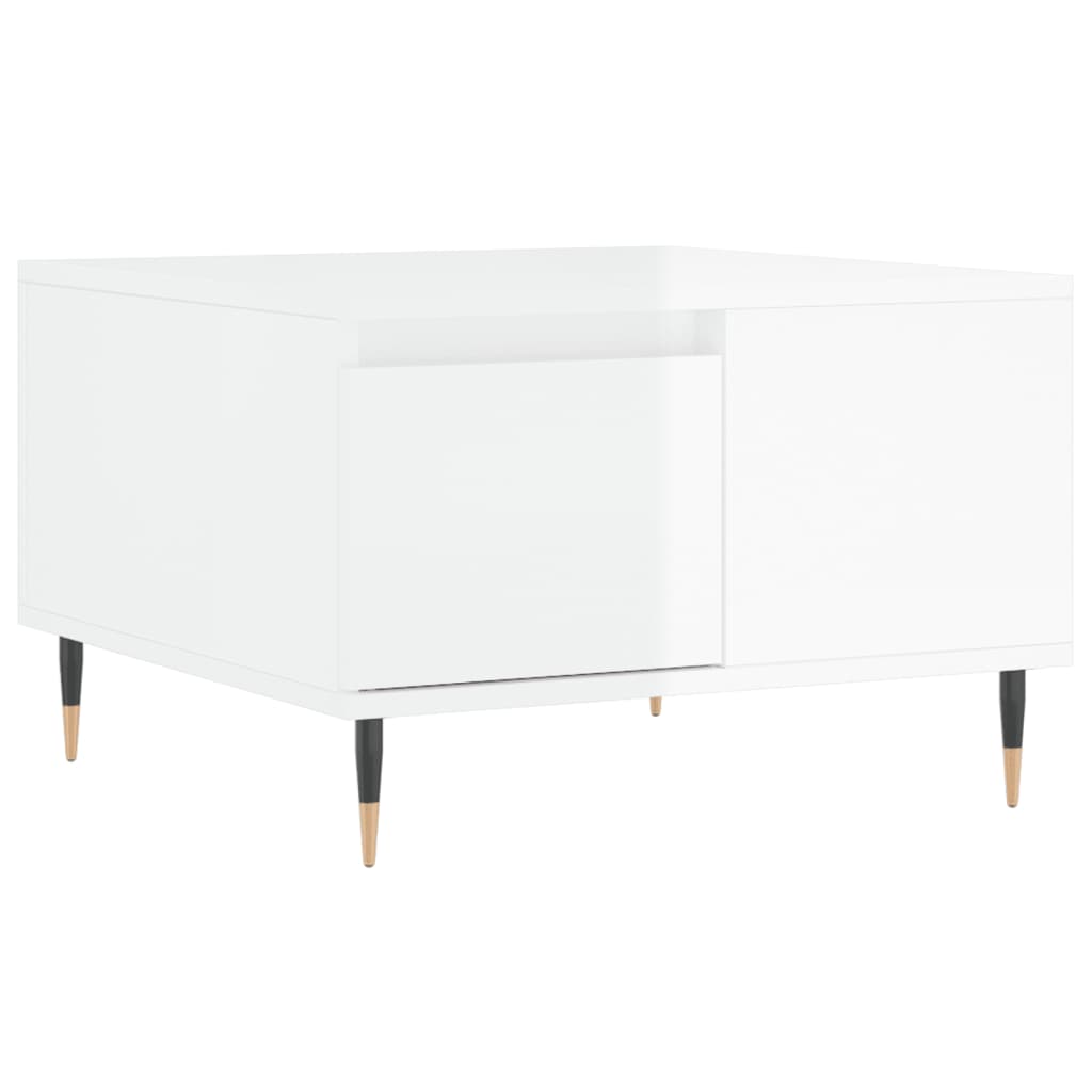 Coffee Table 55X55X36.5 Cm Engineered Wood