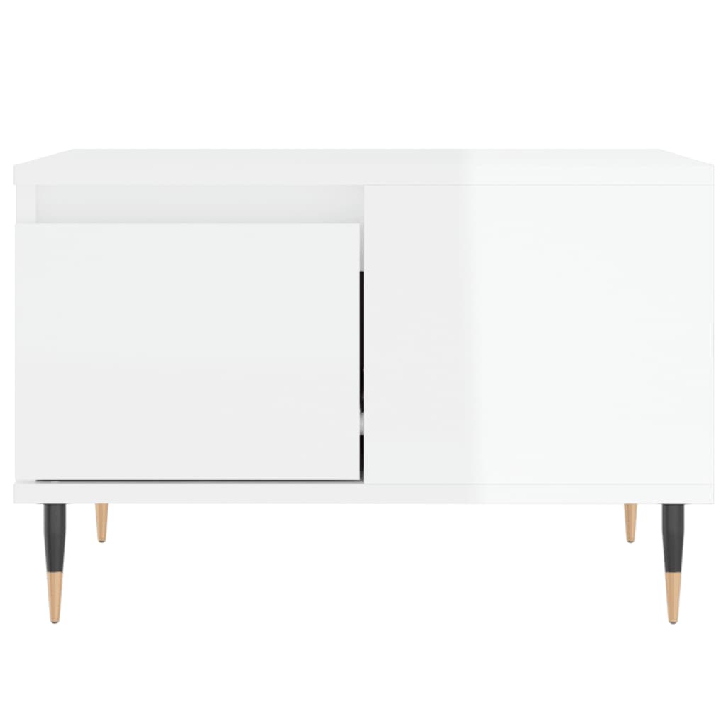 Coffee Table 55X55X36.5 Cm Engineered Wood