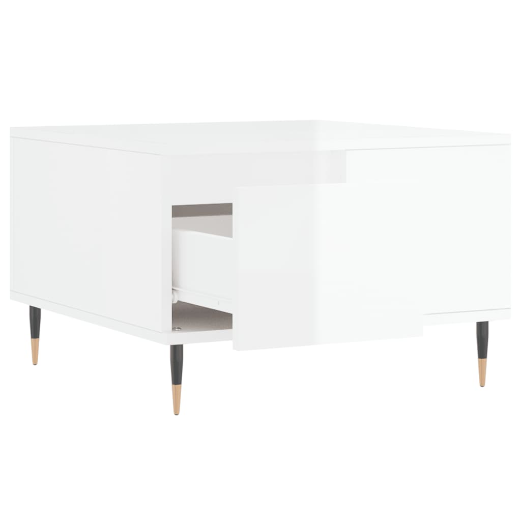 Coffee Table 55X55X36.5 Cm Engineered Wood