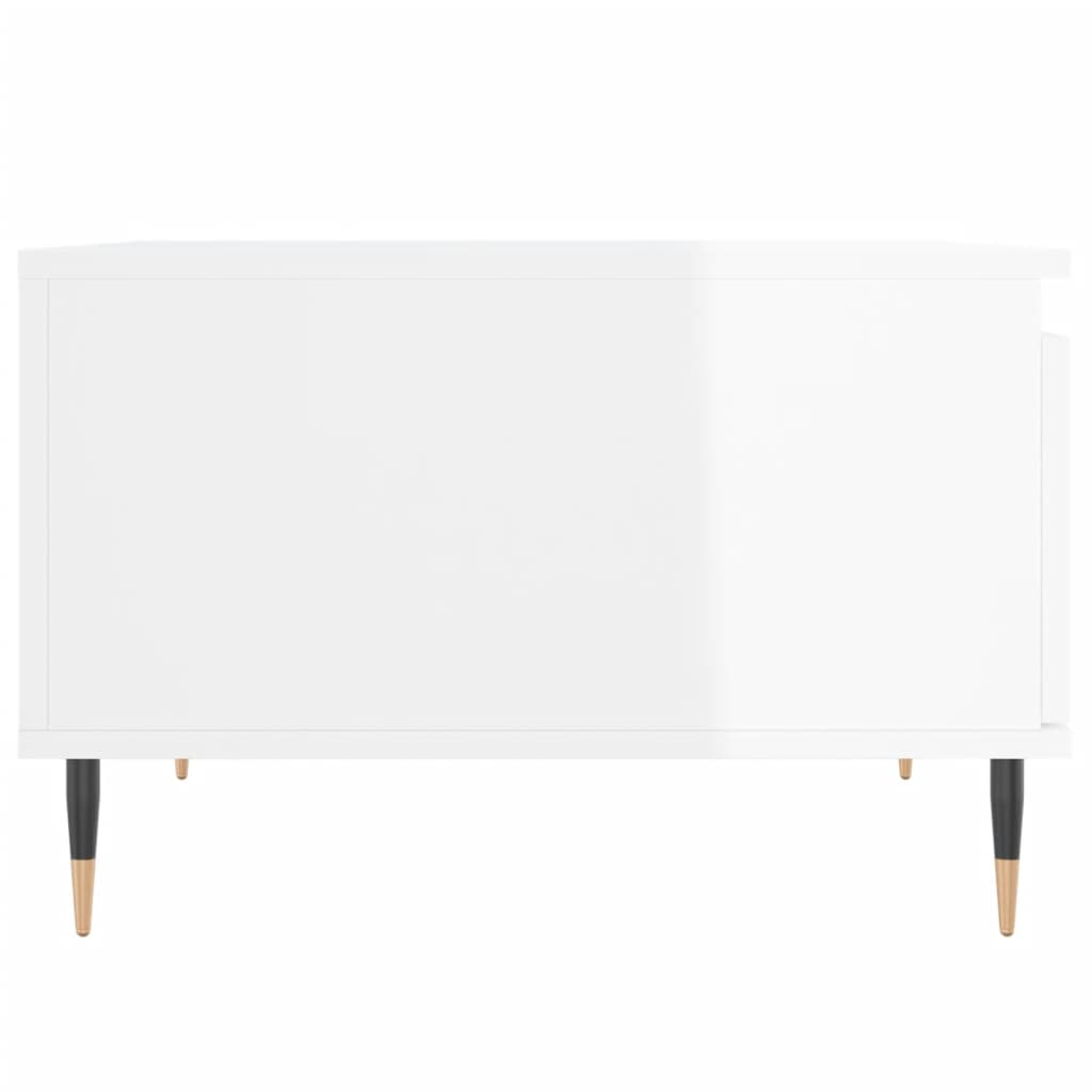 Coffee Table 55X55X36.5 Cm Engineered Wood