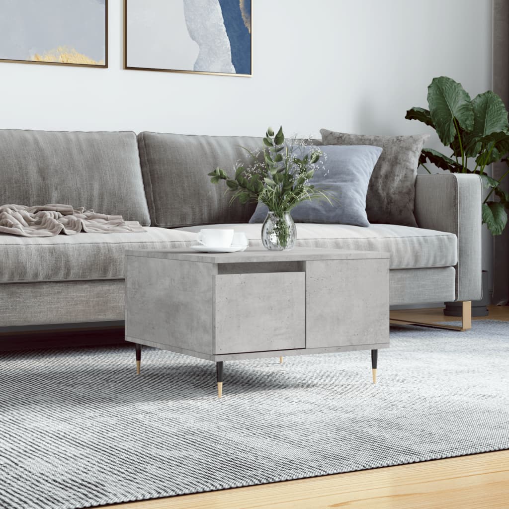 Coffee Table 55X55X36.5 Cm Engineered Wood