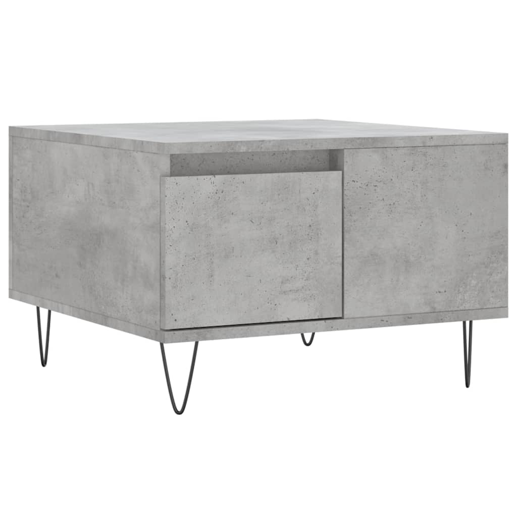 Coffee Table 55X55X36.5 Cm Engineered Wood