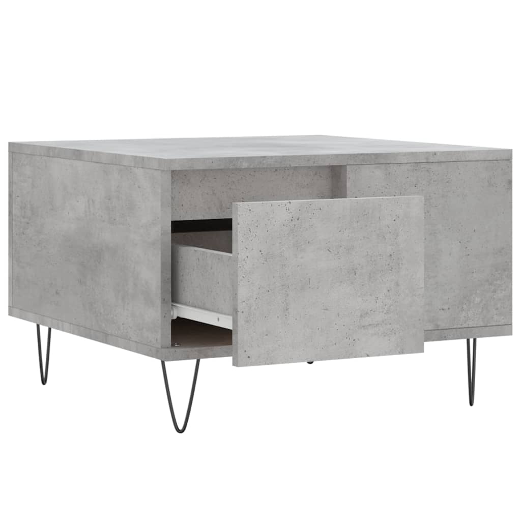 Coffee Table 55X55X36.5 Cm Engineered Wood
