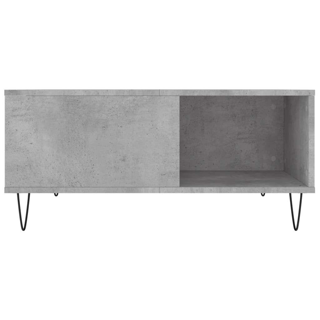 Coffee Table 80X80X36.5 Cm Engineered Wood