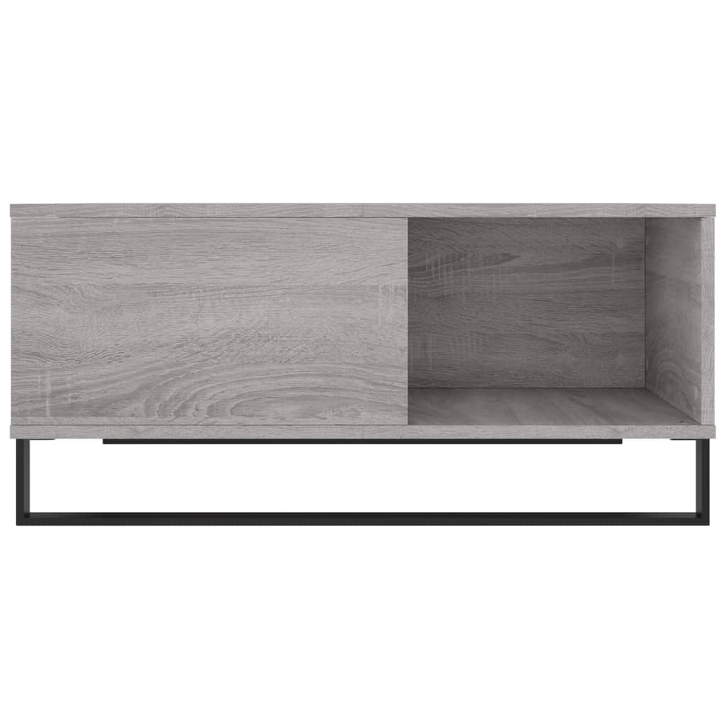 Coffee Table 80X80X36.5 Cm Engineered Wood