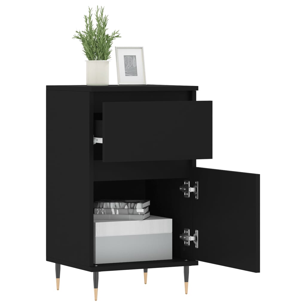 Sideboards 2 Pcs 40X35X70 Cm Engineered Wood