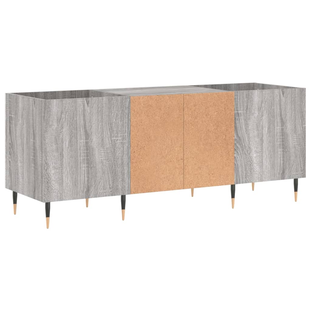 Record Cabinet 121X38X48 Cm Engineered Wood