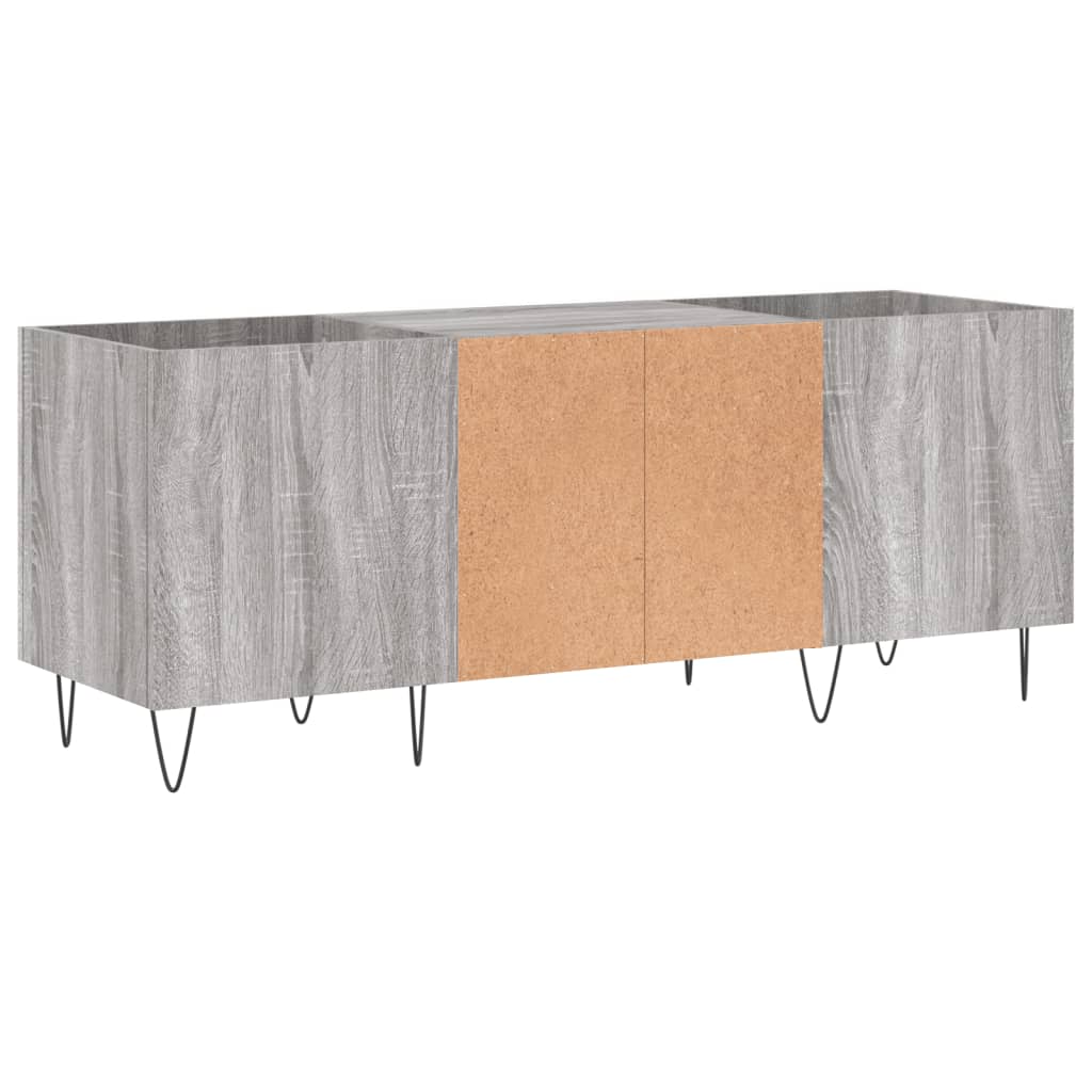 Record Cabinet 121X38X48 Cm Engineered Wood