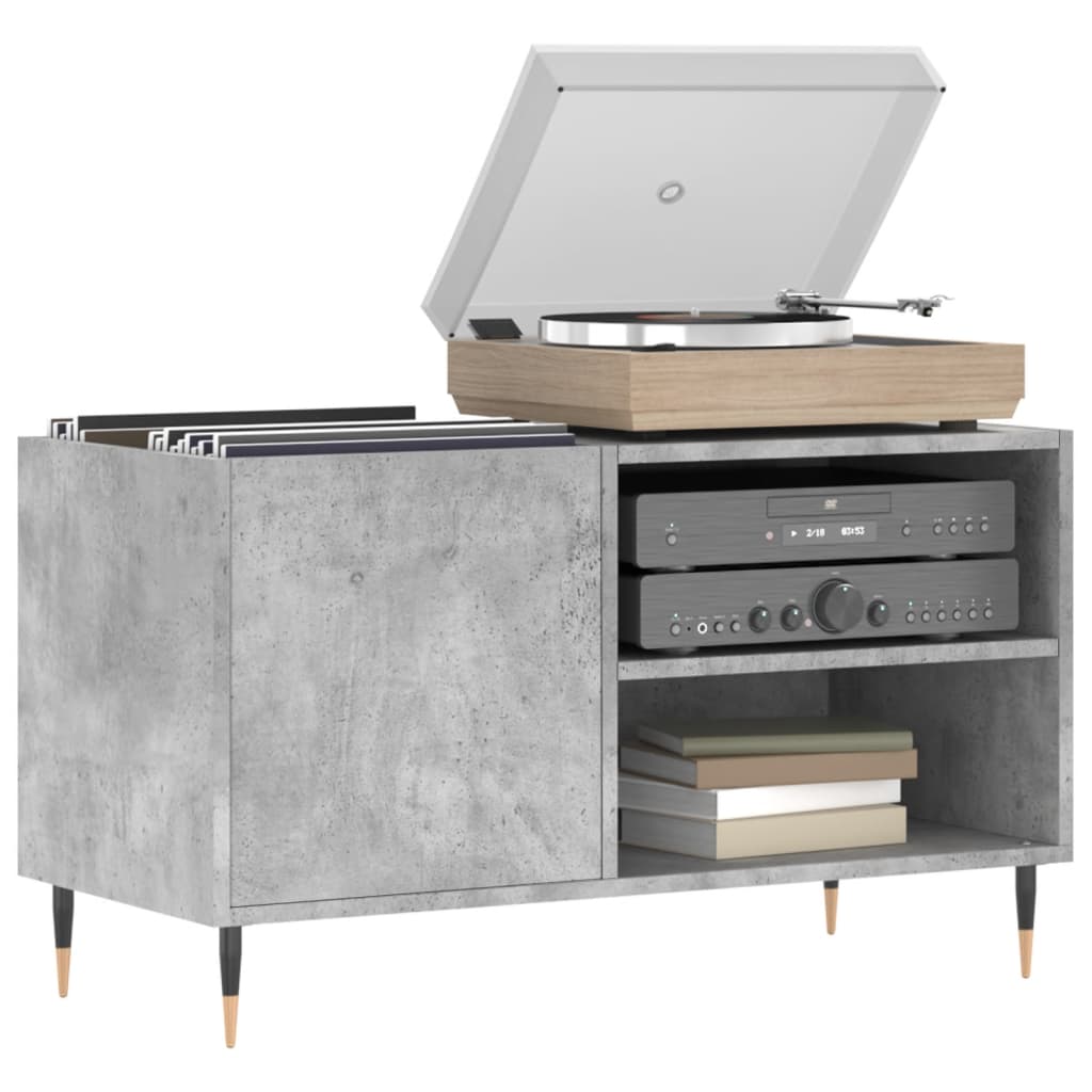 Record Cabinet 85X38X48 Cm Engineered Wood