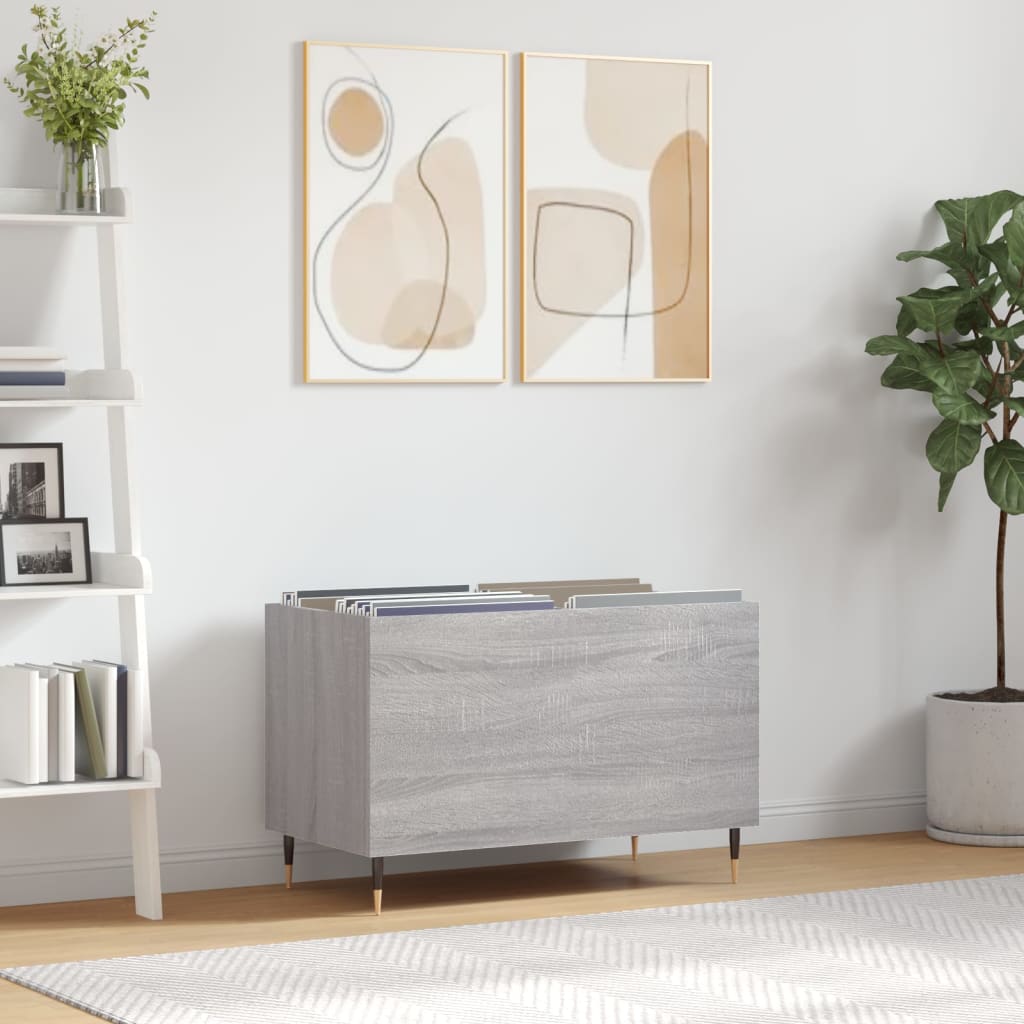 Record Cabinet 74.5X38X48 Cm Engineered Wood