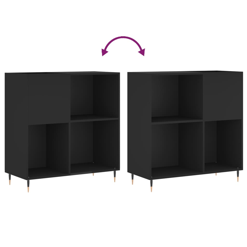 Record Cabinet | | Engineered Wood | 84.5 X 38 X 89 Cm | Modern