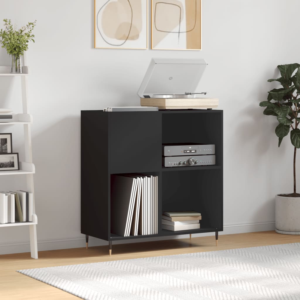 Record Cabinet | | Engineered Wood | 84.5 X 38 X 89 Cm | Modern