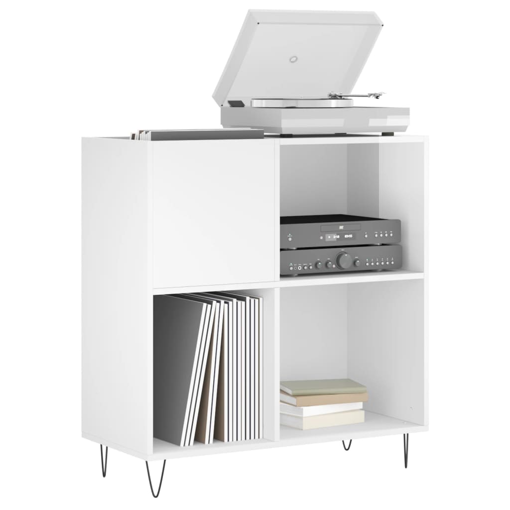 Record Cabinet 84.5X38X89 Cm Engineered Wood