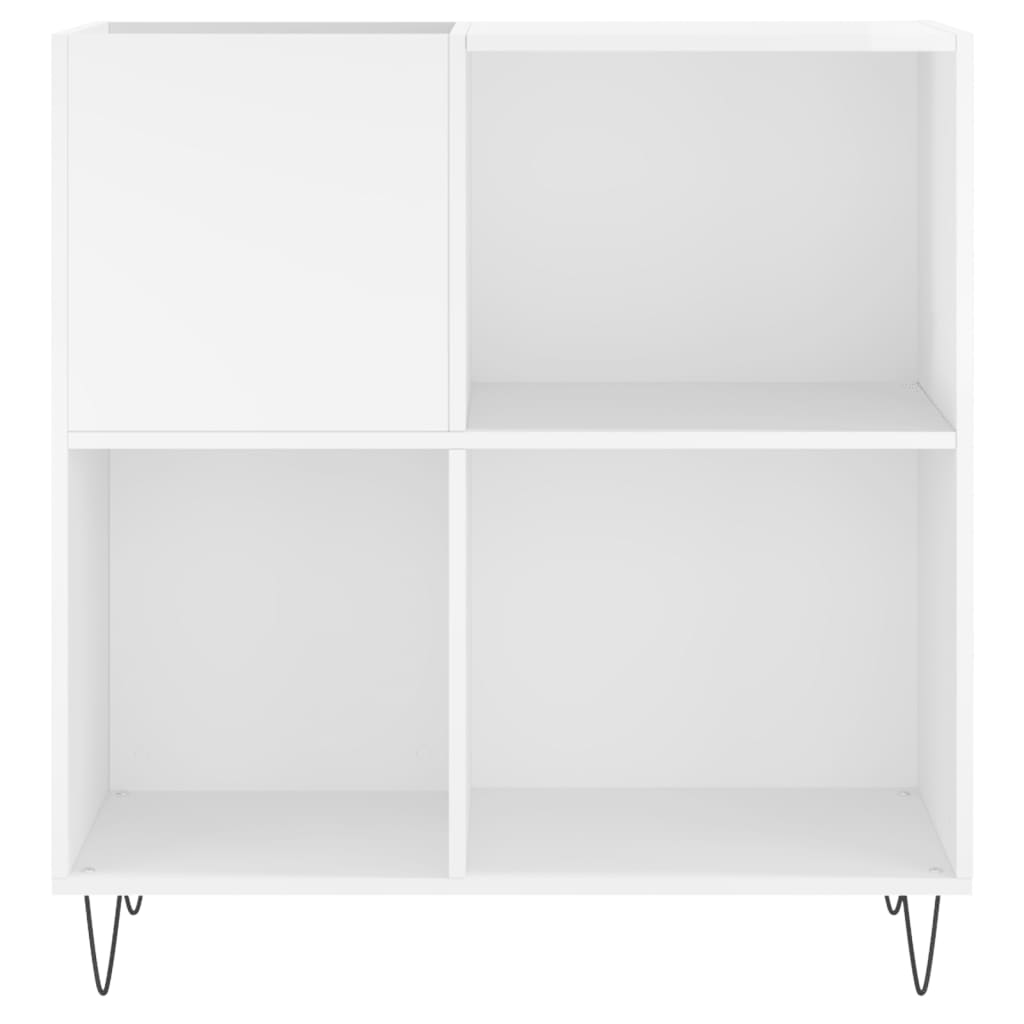Record Cabinet 84.5X38X89 Cm Engineered Wood