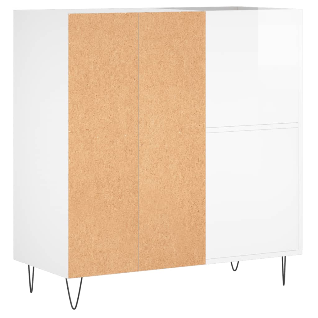 Record Cabinet 84.5X38X89 Cm Engineered Wood