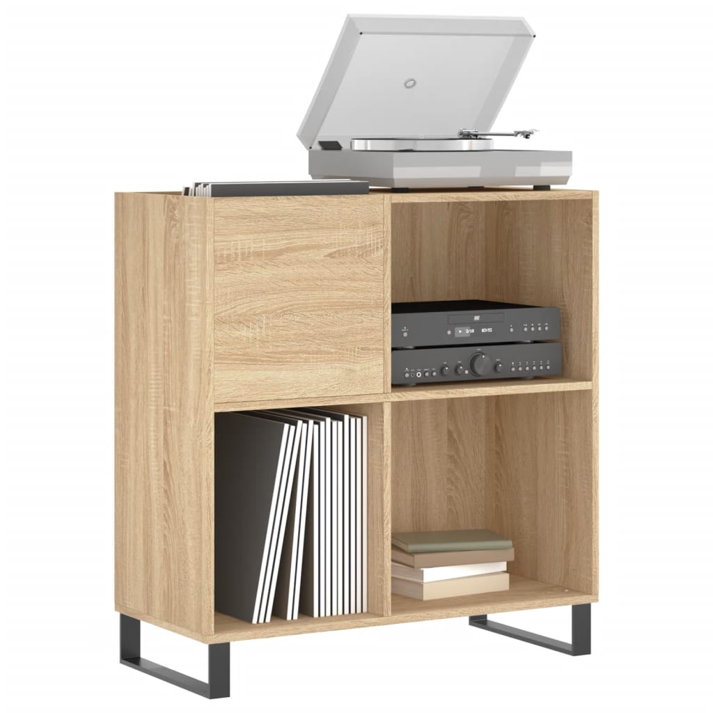 Record Cabinet 84.5X38X89 Cm Engineered Wood