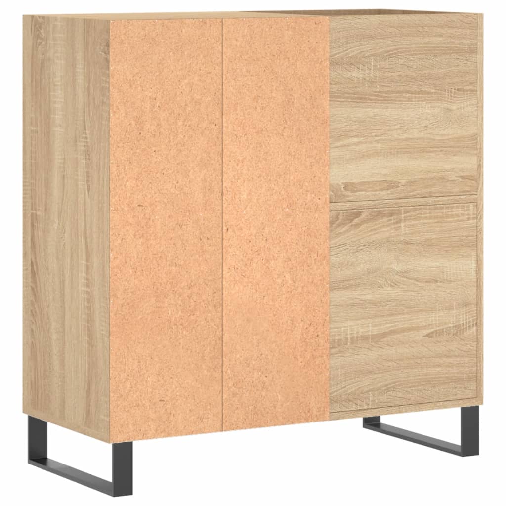 Record Cabinet 84.5X38X89 Cm Engineered Wood
