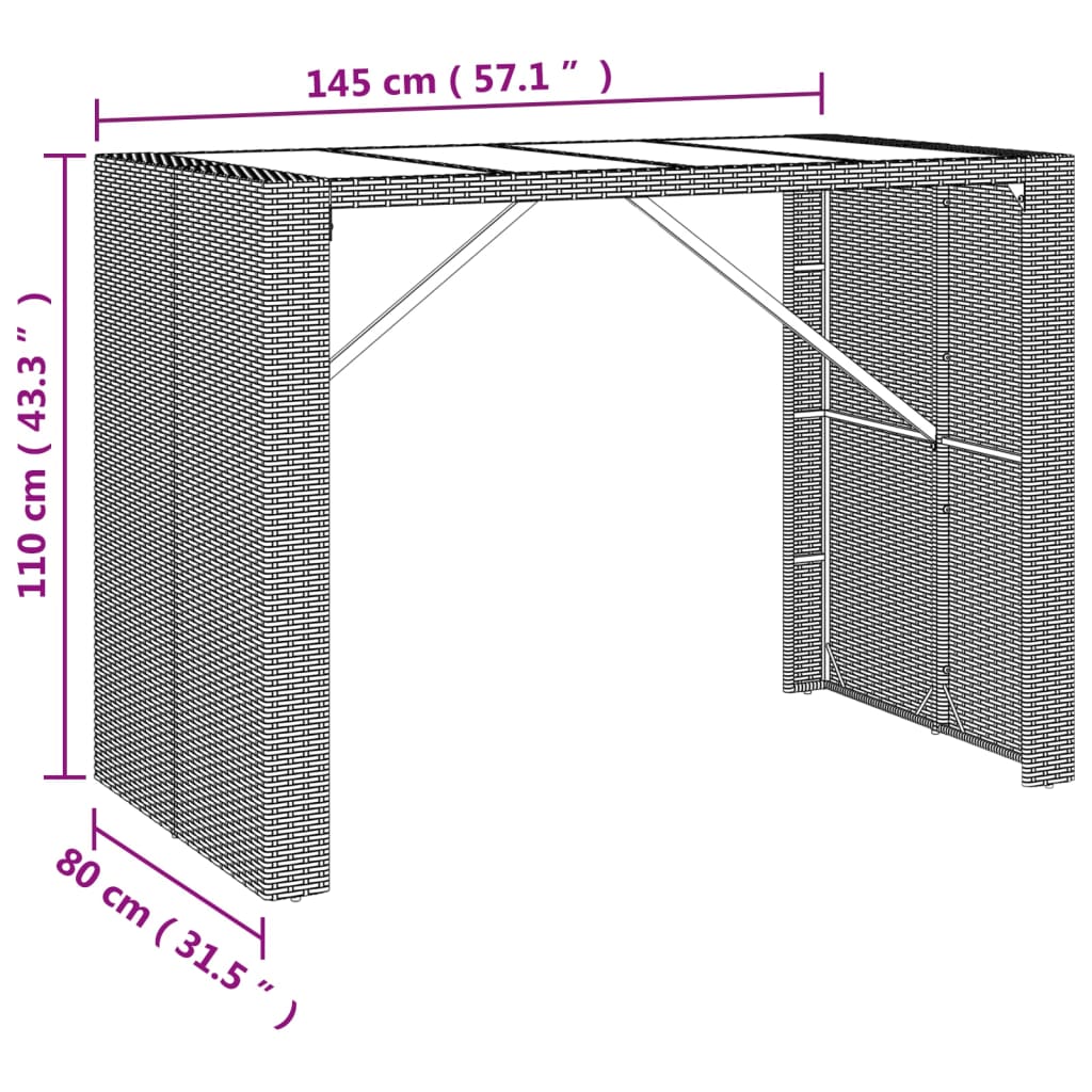 Garden Bar Set |