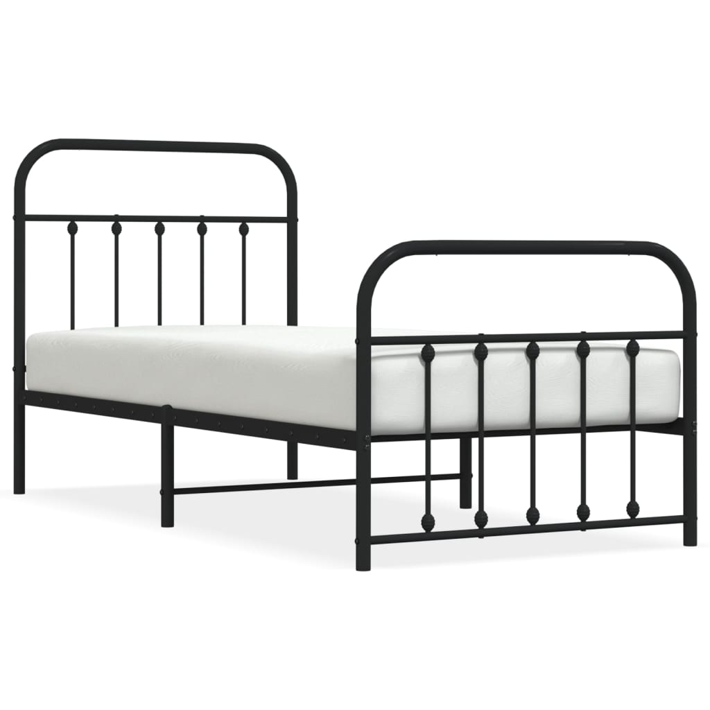 Bed Frame | | Powder-Coated Steel | Single | Storage | Bed Frame